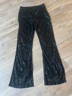 Zwarte Pailletten Broek, Kleding | Dames, Broeken en Pantalons, Maat 38/40 (M), Zwart, Nieuw, Ophalen of Verzenden
