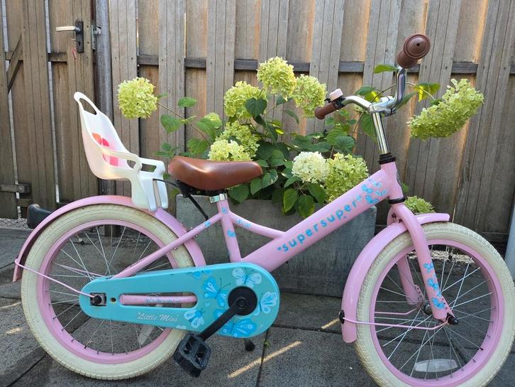 Popal Little Miss 16 inch meisjesfiets, Fietsen en Brommers, Fietsen | Meisjes, Gebruikt, 16 inch, Ophalen