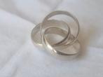 Prachtige zilveren trio ring met merkteken 925, Ophalen