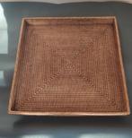 XXL vierkant Dienblad/Mand in Birma riet Flamant 'Togo', Ophalen, Gebruikt, Vierkant, Riet