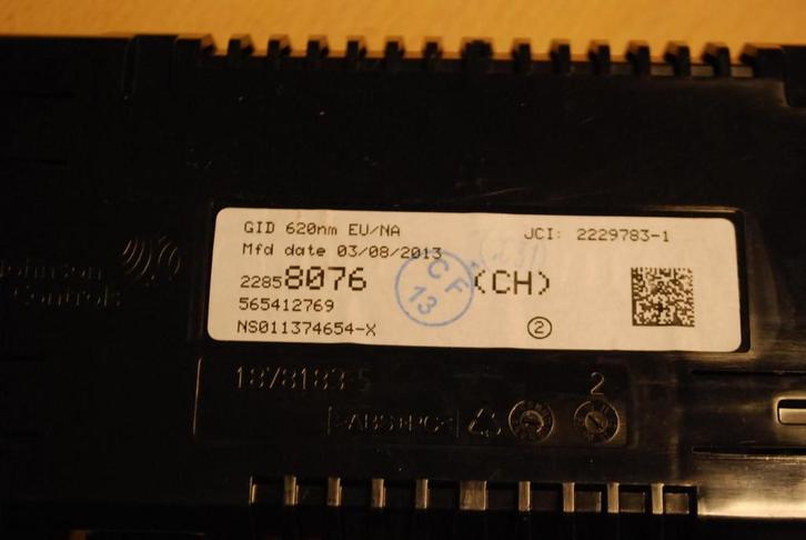 OPEL ASTRA INFORMATIE DISPLAY 2014, Auto-onderdelen, Overige Auto-onderdelen, Gebruikt, ARN erkend, Stiba lid, Erkend duurzaam