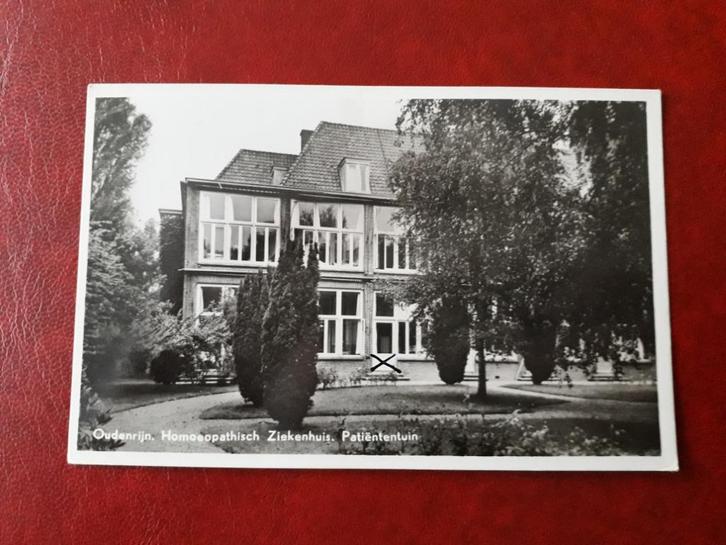 Oudenrijn Homeopathisch Ziekenhuis Patiëntentuin (585), Verzamelen, Ansichtkaarten | Nederland, Gelopen, 1940 tot 1960, Ophalen