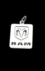 Massief zilveren Dodge Ram hanger., Overige voorstellingen, Ophalen of Verzenden, Zo goed als nieuw, Zilver