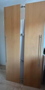 2 pax deuren, Huis en Inrichting, Kasten | Kledingkasten, Ophalen, Minder dan 50 cm, Gebruikt, 200 cm of meer