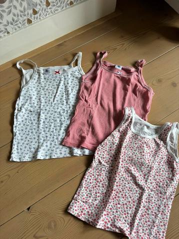 Petit bateau hemdjes maat 5 110 meisje beschikbaar voor biedingen