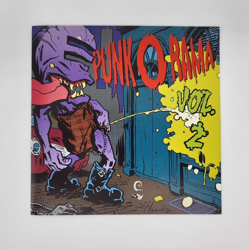 Punk O Rama Vol 2 - Incl. Postcard - CD, Ophalen of Verzenden, Zo goed als nieuw, Overige genres