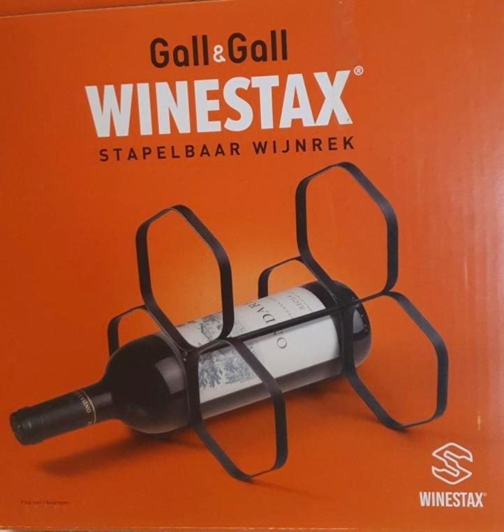 Winestax modulaire wijnrekken van Gall & Gall, Huis en Inrichting, Woonaccessoires | Wijnrekken, Nieuw, Minder dan 50 cm, Metaal