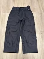 Burton AK Anthracite Denim Gore-Tex Broek large ingekort, Ophalen of Verzenden, Zo goed als nieuw, Kleding