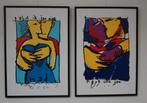Herman Brood schilderijen 2 Luik. Aanbieding., Ophalen, Nieuw, Schilderij, 75 tot 100 cm