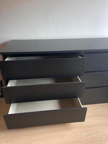 Ikea Malm ladekast, 6 lades, ZO GOED ALS NIEUW! - afbeelding 2