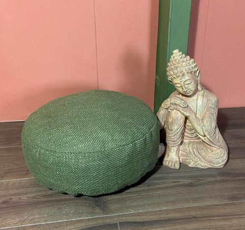 Vloerkussen - Meditatie kussen - 40x20cm - Handwerk, Huis en Inrichting, Woonaccessoires | Kussens, Nieuw, Rond, Ophalen of Verzenden