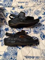 Orthopedische leren sandaal maat 40 (Schein Duits), Kleding | Dames, Blauw, Zo goed als nieuw, Schein, Sandalen of Muiltjes