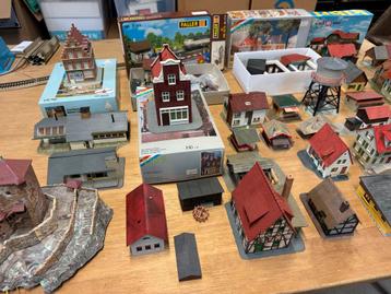 H0 huisjes - 30+ stuks scenery beschikbaar voor biedingen