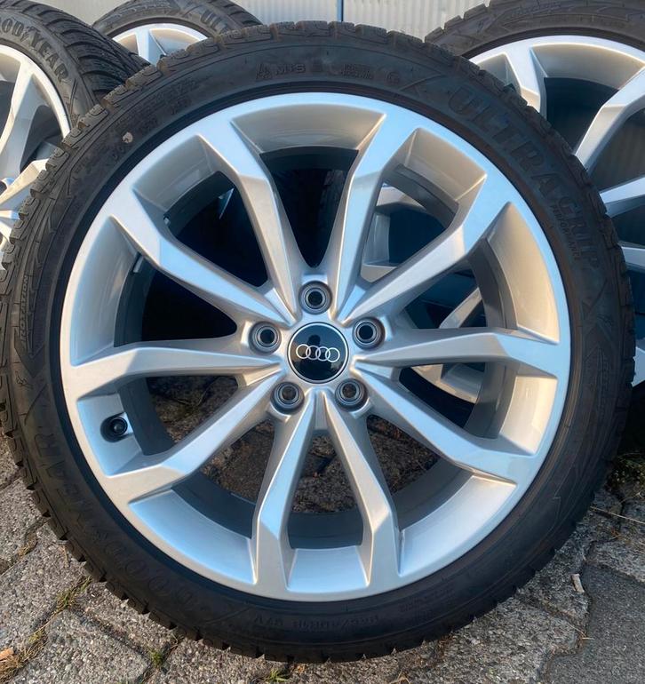 ZGAN 18” Originele Audi A4 S4 B8 B9 Velgen + Winterbanden, Auto-onderdelen, Banden en Velgen, Banden en Velgen, Winterbanden, 18 inch