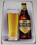 HERTOG JAN : Metalen Bord Hertog Jan Bier - Glas & Fles, Verzenden, Nieuw, Reclamebord, Plaat of Schild, Hertog Jan