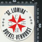 Sticker: EHBO - Sint Lidwina - Boekel Venhorst, Verzenden, Zo goed als nieuw, Bedrijf of Vereniging