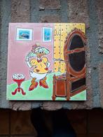 Vintage Disney Katrien Duck Tegel - Handgemaakt, Antiek en Kunst, Ophalen of Verzenden