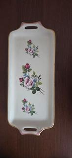 Vintage Flora Gouda Holland Cakeschaal, Ophalen of Verzenden