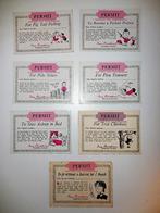 Jaren 70 Kauwgom Kaarten vanuit Nieuw Zeeland, Ophalen of Verzenden, Gebruikt