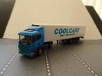 052 herpa scania 4 serie coolcare speksnijder koel 1:87 truc, Ophalen of Verzenden, Zo goed als nieuw, Bus of Vrachtwagen, Herpa
