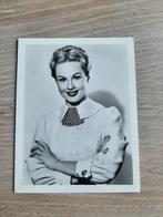oude kleine filmsterren kaart Virginia Mayo, Warner Bros j50, Ophalen of Verzenden, 1940 tot 1960, Ongelopen, Sterren en Beroemdheden