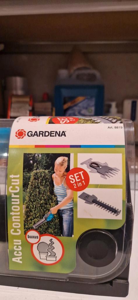 Gardena buxus snoeischaar - gebruikt - op batterij, Tuin en Terras, Snoeischaren, Gebruikt, Minder dan 20 mm, Ophalen of Verzenden