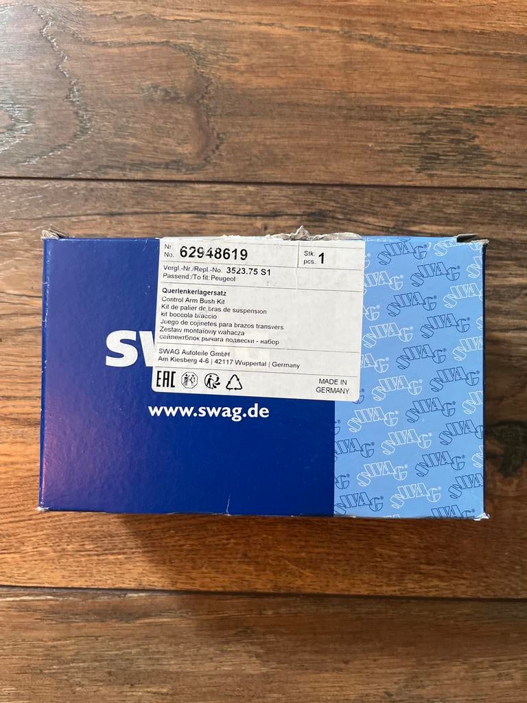 Nieuwe Swag draagarmrubbers Peugeot/Citroën, Ophalen of Verzenden, Nieuw, Peugeot
