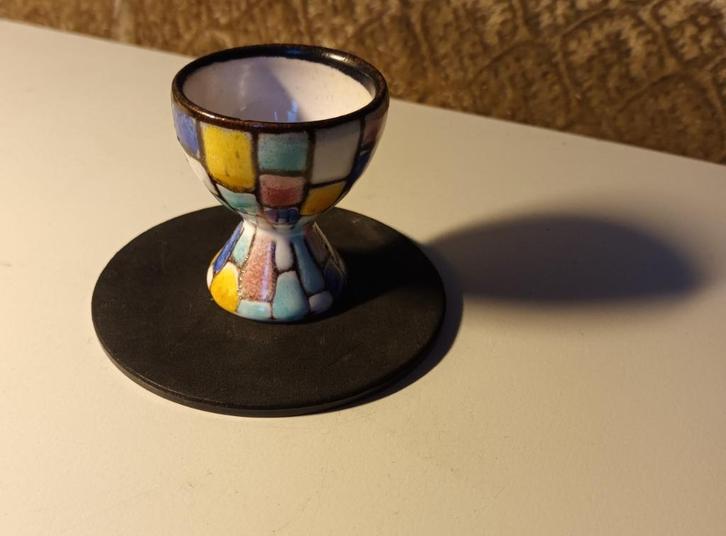EIERDOPJE meerkleurig!!, Antiek en Kunst, Curiosa en Brocante, Ophalen of Verzenden
