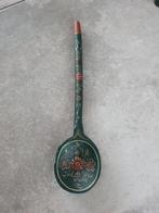 Handbeschilderde hindeloopen houten lepel, Antiek en Kunst, Ophalen of Verzenden