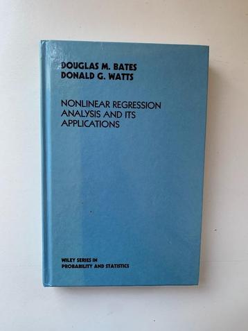 	 Nonlinear Regression Analysis and Its Applications beschikbaar voor biedingen