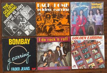 6x Golden Earring - Another 45 miles + Back Home + Bombay +  beschikbaar voor biedingen