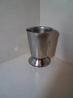 Vintage Alfra Alessi Lepelvaasje/Beker - Ettore Alessi RVS, Ophalen of Verzenden