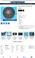 Pioneer TS-W306C 12 inch subwoofer 1000/400W 30 cm, Gebruikt, Haven 1087, Keetberglaan 1, 9120 Melsele, België, Support@pioneer-mea.com