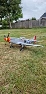 Freewing p-51d mustang, Ophalen, Zo goed als nieuw, Elektro