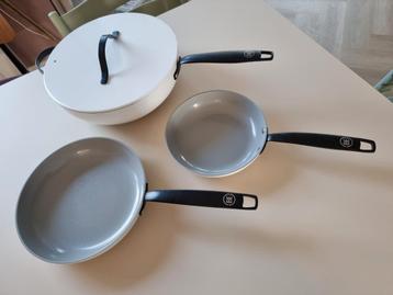 BE Living Essentials 3 delige pannenset beschikbaar voor biedingen