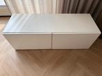 IKEA Besta kasten – wit met hoogglans deuren x2, Ophalen, Overige materialen, Gebruikt, 200 cm of meer