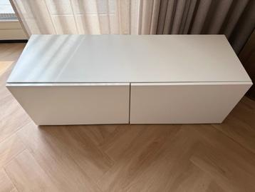 IKEA Besta kasten – wit met hoogglans deuren x2 beschikbaar voor biedingen