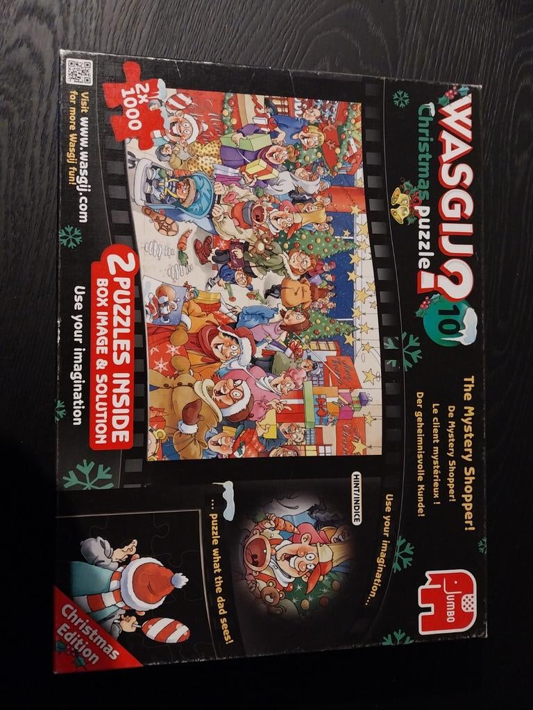 Wasgij Christmas Puzzle 2x1000 stukjes, Ophalen of Verzenden