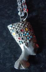 Kettinghanger Farao met ketting, Ophalen of Verzenden, Zo goed als nieuw, Zilver, Overige materialen