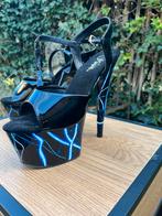 Pleaser Hakken Maat 40, 16cm - Zo goed als nieuw!, Zwart, Ophalen of Verzenden, Zo goed als nieuw, Schoenen met hoge hakken