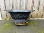 Oude gietijzeren houtbak/kolenbak, Ophalen of Verzenden