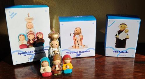 Religie beeldje Jezus, Maria, Antonius, Verzamelen, Religie, Nieuw, Beeld(je), Ophalen of Verzenden