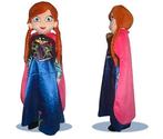 TE HUUR: Anna (Frozen) mascotte, Ophalen, Zo goed als nieuw