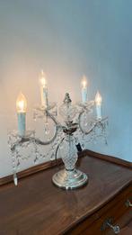 Staande lamp, Antiek en Kunst, Ophalen, Kristal