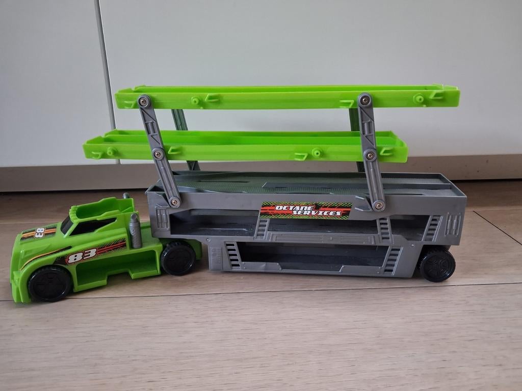 Dickie Toys Transporter met Opbergruimte voor kleine auto's, Ophalen of Verzenden, Gebruikt, Jongen of Meisje