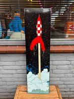 Kuifje Raket emaille reclamebord, ., Ophalen of Verzenden, ., Kuifje