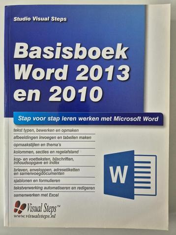 Basisboek Word 2013 en 2010 beschikbaar voor biedingen