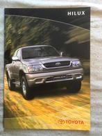 Brochure en prijslijst Toyota Hilux 2002, Boeken, Auto's | Folders en Tijdschriften, Zo goed als nieuw, Toyota, Verzenden
