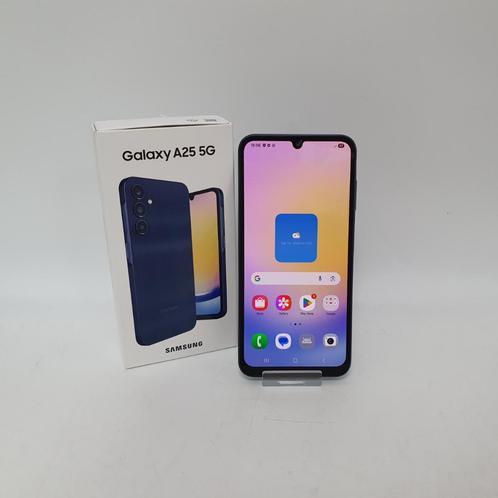 Samsung Galaxy A25 128GB 5G Blue Black Compleet in Doos ZGA, Telecommunicatie, Mobiele telefoons | Hoesjes en Frontjes | Samsung
