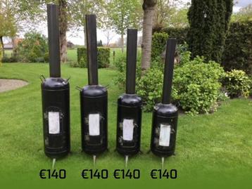 Vuurton terraskachel tuinkachel houtkachel terrasverwarmer  beschikbaar voor biedingen